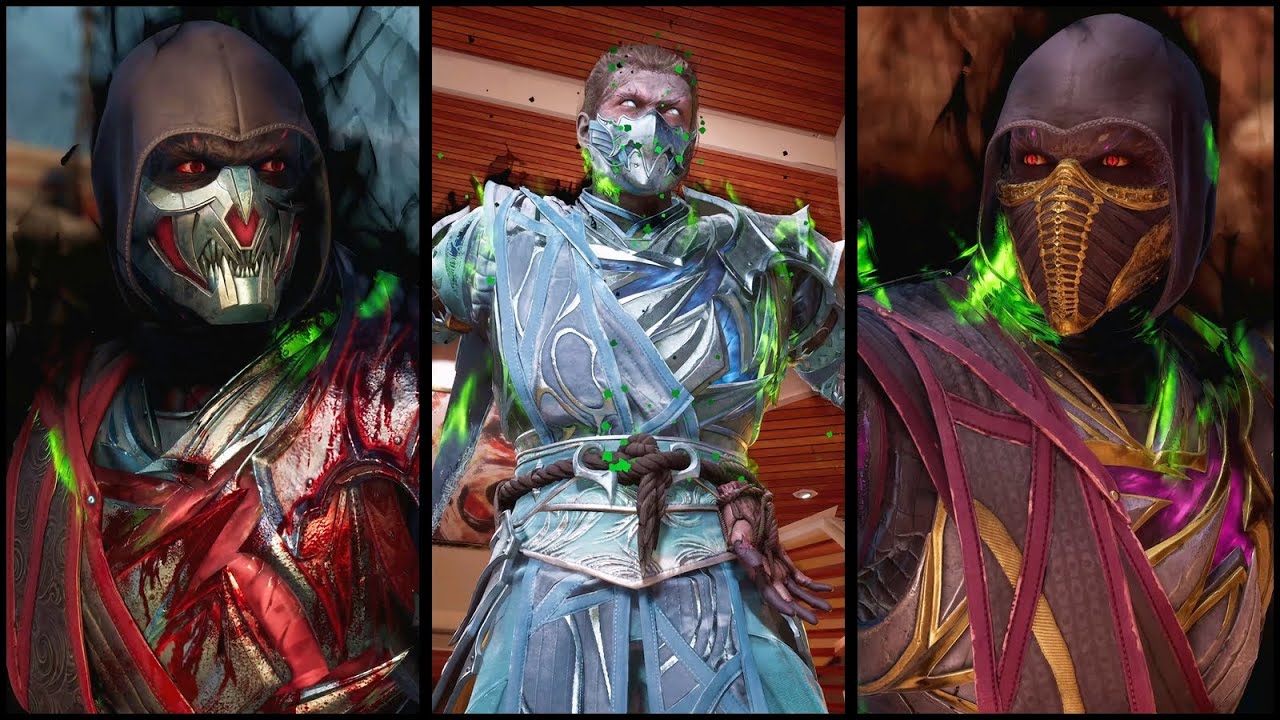 Нуб Сайбот — Вступления и Победа — Сезонные облики — Mortal Kombat 1