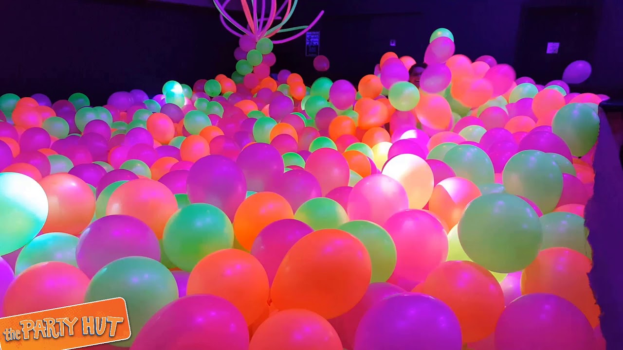 BLACK LIGHT PARTY! 🥳 Best Neon Party Decorations & Glow Party