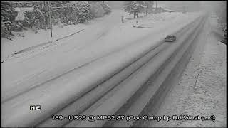LIVE Camera: Winter Storm Warning for the Oregon Cascades
