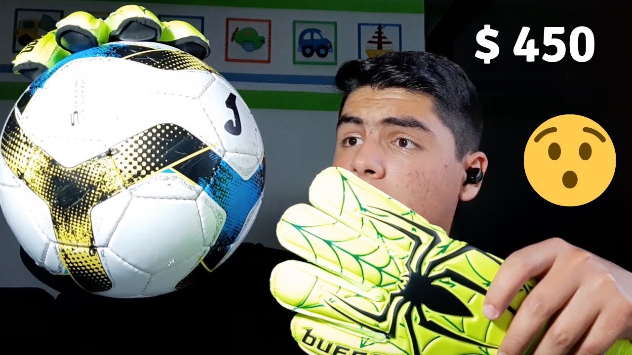 Decoración muelle Día Guantes con agarre PROFESIONAL POR $450! / Buffon Spider semi pro - YouTube