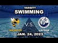 Varsity Swimming: Wasatch vs. Layton