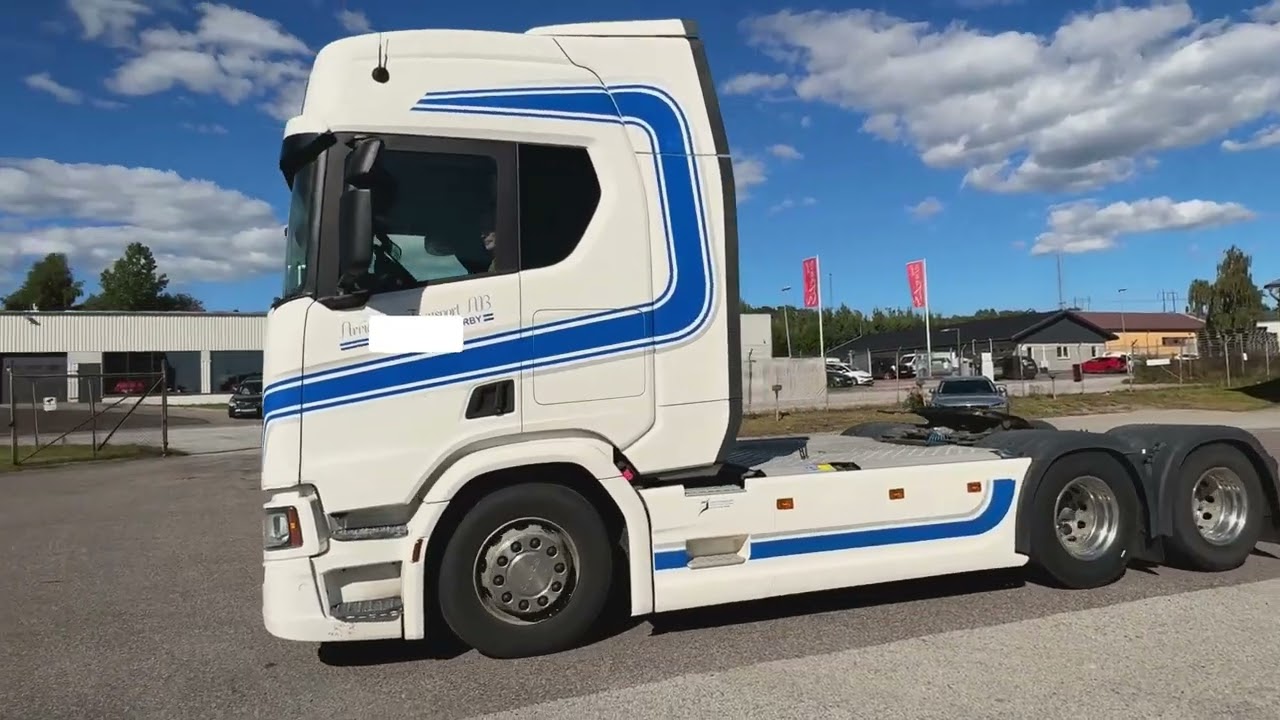 Dragbil boggie SCANIA R450
