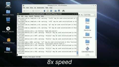Installation of ffmpeg tool in rhel operating system.