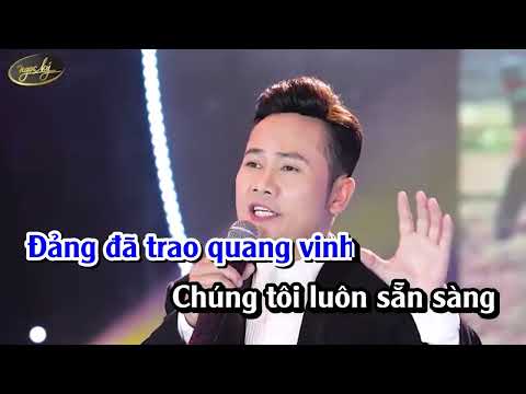 Karaoke - Chúng Tôi Là Công An Nhân Dân | Ngọc Ký