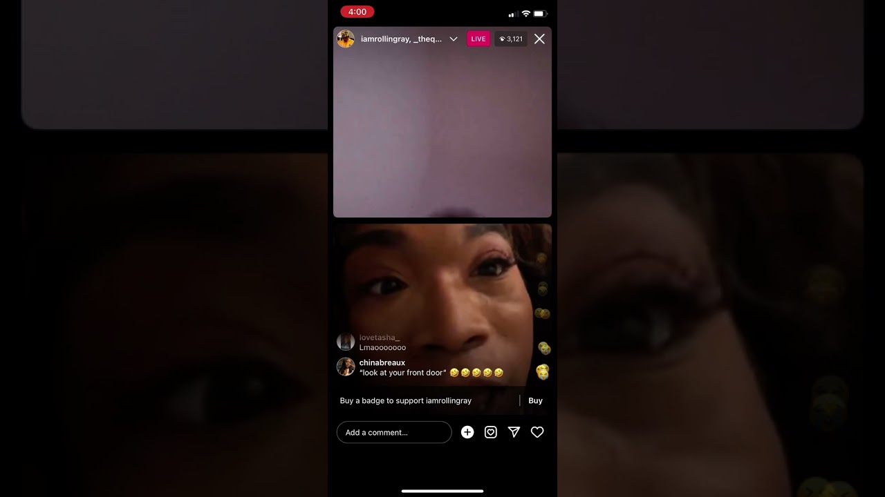 Rolling Ray and Shamar arguing on live over #lacefrontwig and #jaynedaj