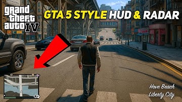 Hoe installeer je V HUD, Radar & Fonts Mod in GTA 4 + EFLC