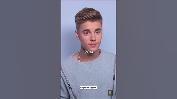 Thumbnail of Justin Bieber transformation from 2007 to 2023