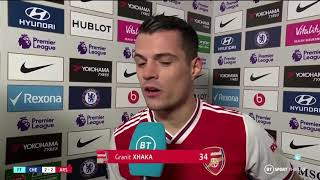 Xhaka: We came back twice, I am very proud of the team