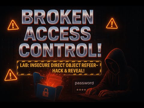 Web Security Vulnerability Solved – Insecure Direct Object References (IDOR) Live Lab Demo