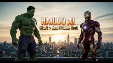 🔥 HAILUO AI Start ➤ End Frame Test | Mind-Blowing AI Motion Preview