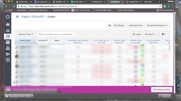Canvas - Gradebook Basics