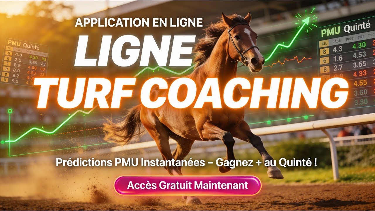 Application turfcoaching en ligne