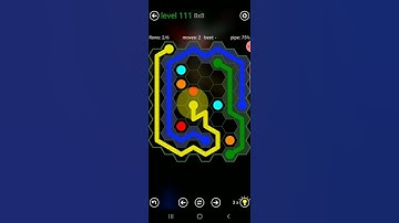 Flow free hexa (classic pack 8x8 level 111)