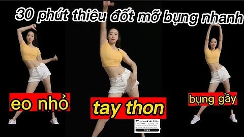 Bài tập gym cho bụng nhỏ eo thon năm 2024