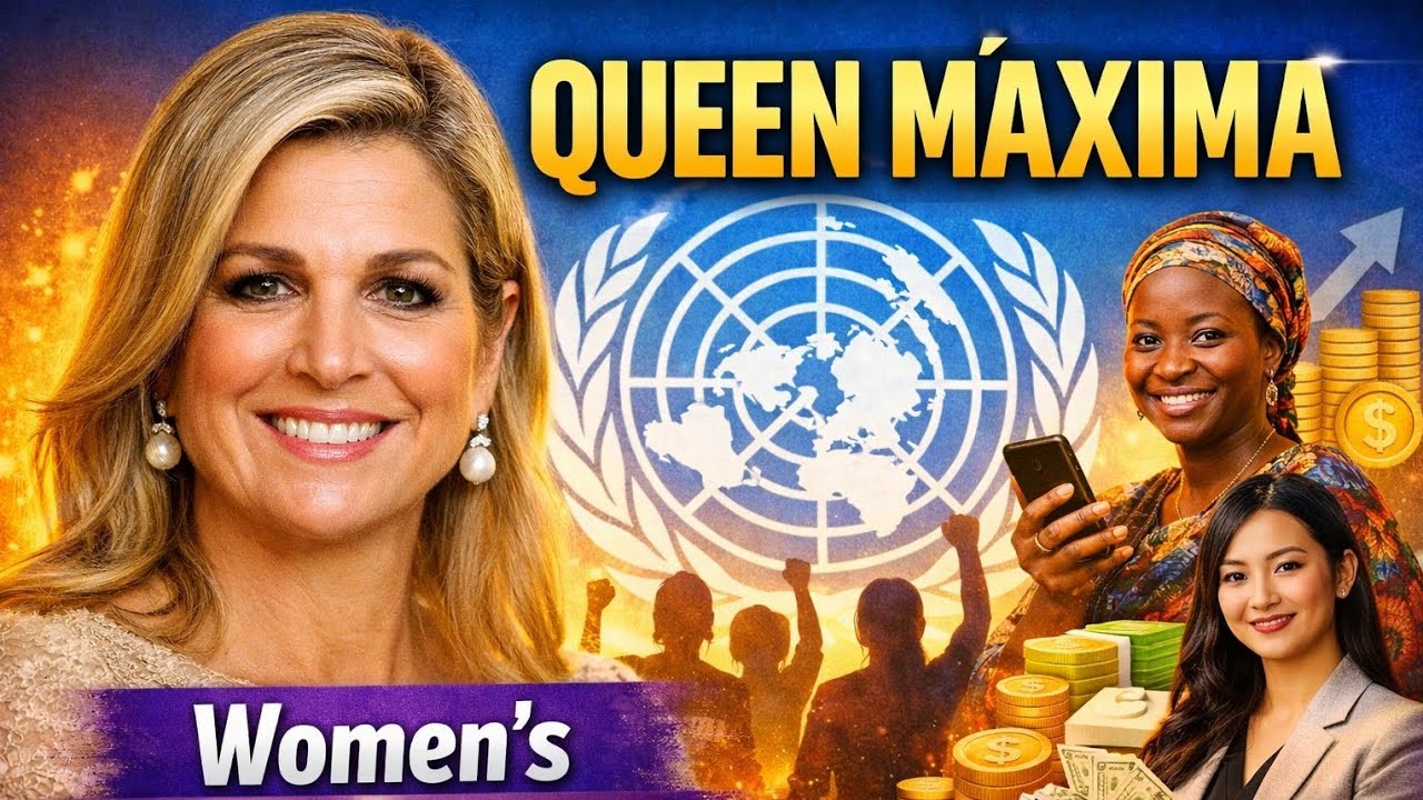Queen Máxima of the Netherlands. Champion of Women & Finance
