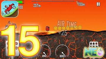 Hill Climb Racing: Gameplay Walkthrough Part 15 - The Vulcan (iOS, Android)