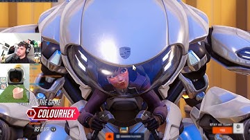 COLOURHEX - POTG - DVA GAMEPLAY - OVERWATCH 2 SEASON 13 TOP 500