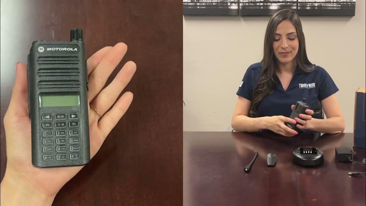 Motorola CP100D TwoWay Radio Components and Assembly Two Way Direct YouTube