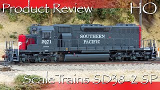 Product Review ScaleTrains HO SD382 Locomotive SP  Heavy Duty Switch Engine!