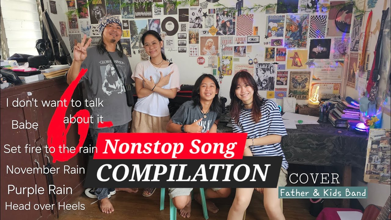 6_Non-stop Song COMPILATION Cover by FRANZRhythm_(Father & Kids Band)