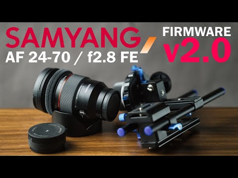 Samyang AF 24-70mm f2.8 just got better with Firmware V2