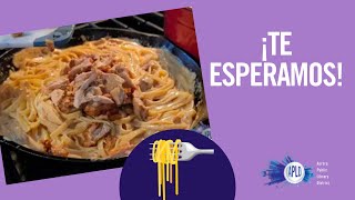 Cocinando con la Biblioteca Pública de Aurora: Pasta Carbonara con Pollo (1/22/23)