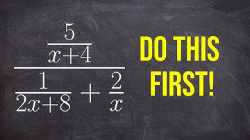 Best Tip For Simplifying Complex Fractions