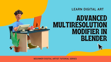 ֍ Blender 3D Animating Tutorial for Engineers in Hindi: Advanced Multi Res Modifier in Blender֍