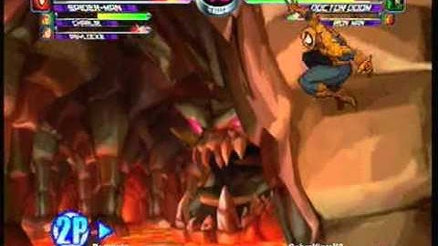 MvC2 Online (360): Brett (Cha/Spid/Psy) vs CobraVirusV2 (Strid/Doom/IM) 15 .:8.10.10:.