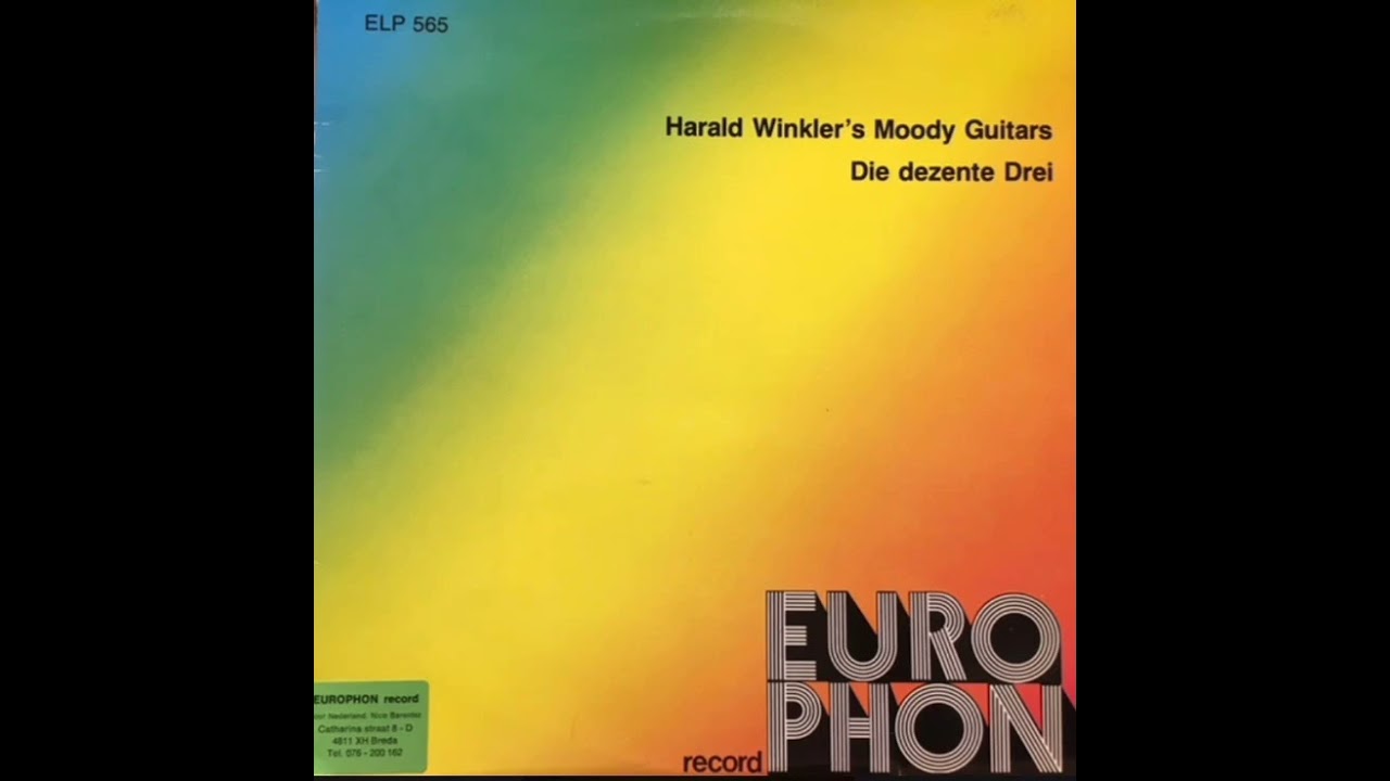 HARALD WINKLER/DIE DEZENTE DREI  (EUROPHON ELP565）
