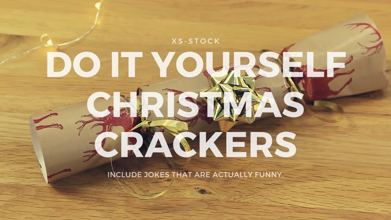 Do It Yourself Easy Christmas Crackers Youtube