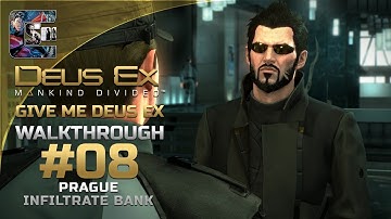 Deus Ex: Mankind Divided - Ghost Walkthrough / Part 8 - Infiltrate Bank | CenterStrain01