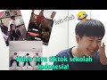 (REACTION) Video seru tiktok sekolah Indonesia! Aku juga ingin pergi ke sekolah..