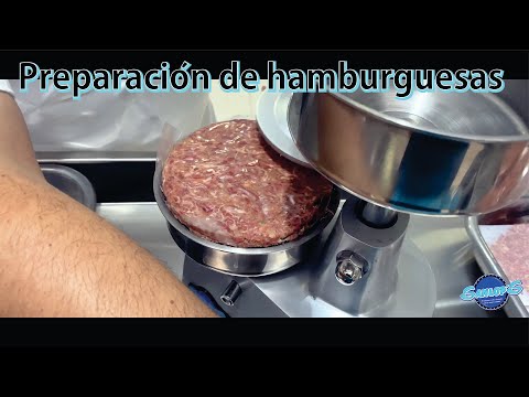 Proceso para la elaboración de hamburguesas