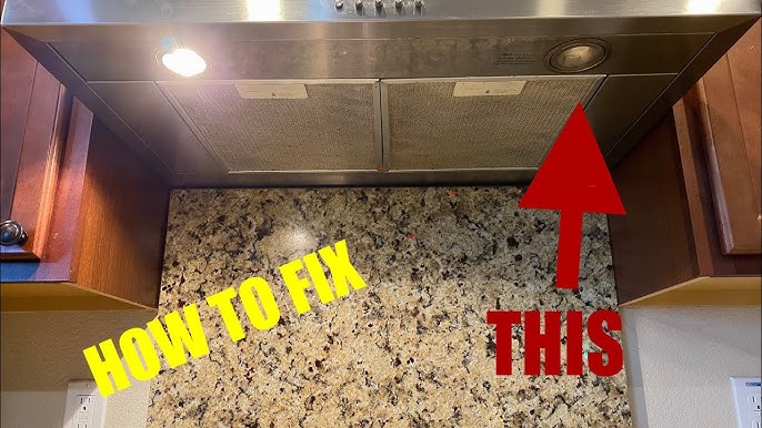 How to replace a cooker hood halogen bulb or lamp 