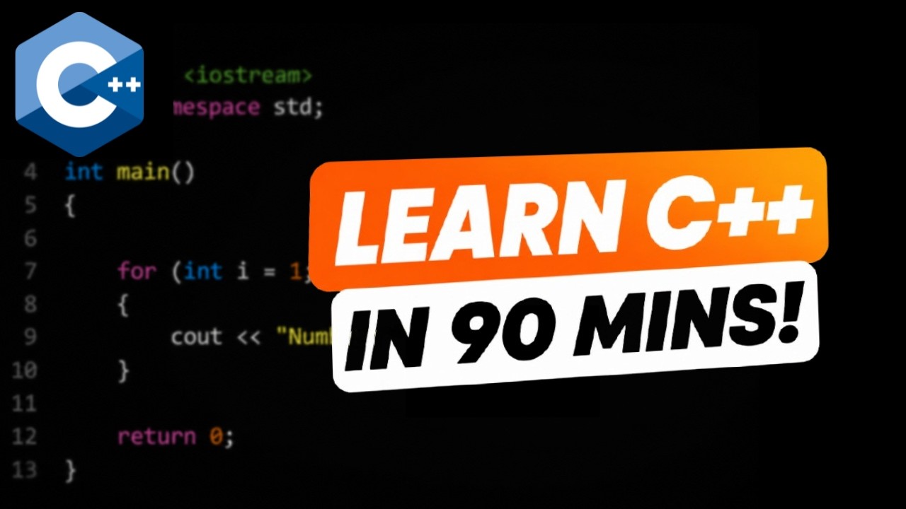 C++ Full Course For Beginners | Learn C++ Programming from Scratch