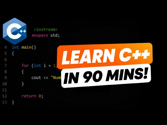 C++ Full Course For Beginners | Learn C++ Programming from Scratch