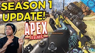 New Apex Legends Balance Update! Wingman and Peacekeeper Nerf! Caustic, Pathfinder Buff and More!