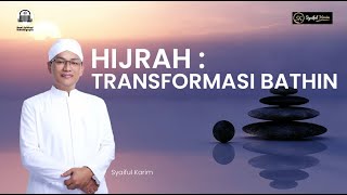 TITIK TERANG | HIJRAH-TRANSFORMASI BATHIN | SYAIFUL KARIM  | BSI