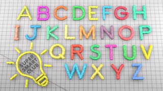 A through Z Writing in Claymation with ABC Chart