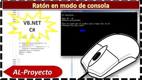 COMO ACTIVAR EL  🐭 RATON EN MODO CONSOLA | Trucos consola de Windows 🖥