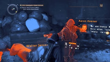 The Division - Activate ECHO (AWOL Division Agent) Walter Jensen & Aaron Keener Flashback Sequence