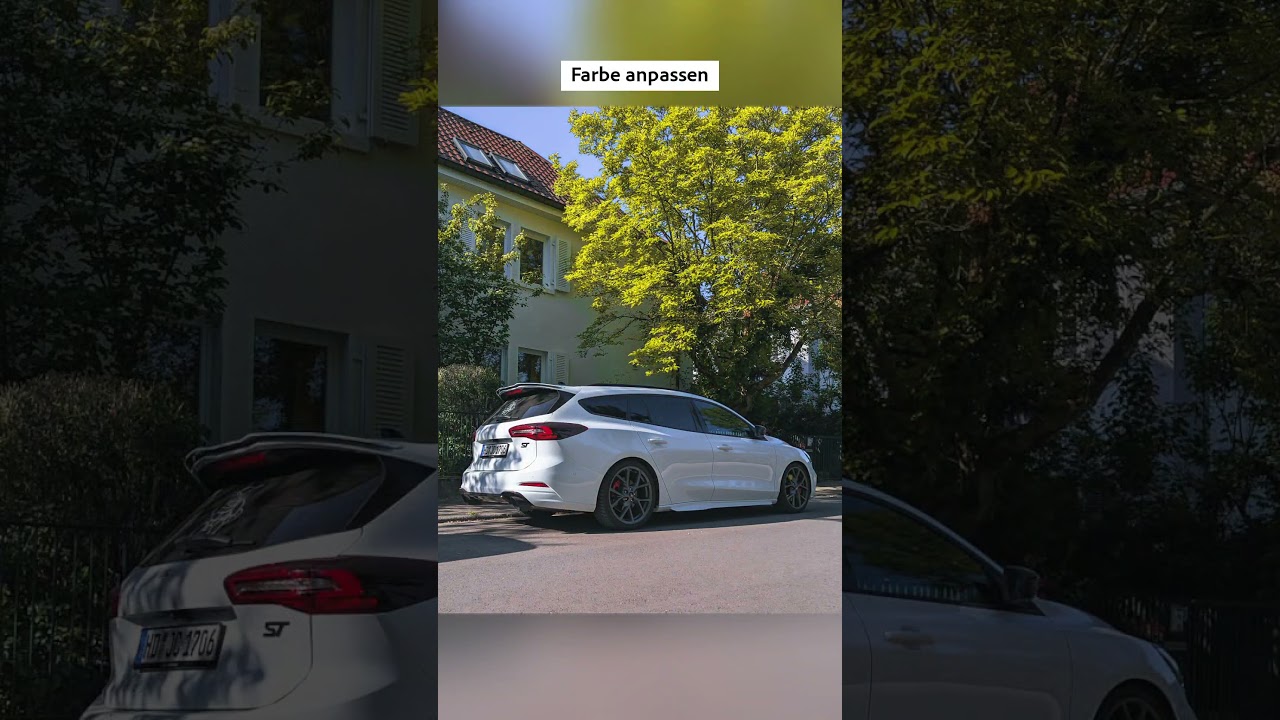 Ford Focus ST Wagon Edit by Lightroom 