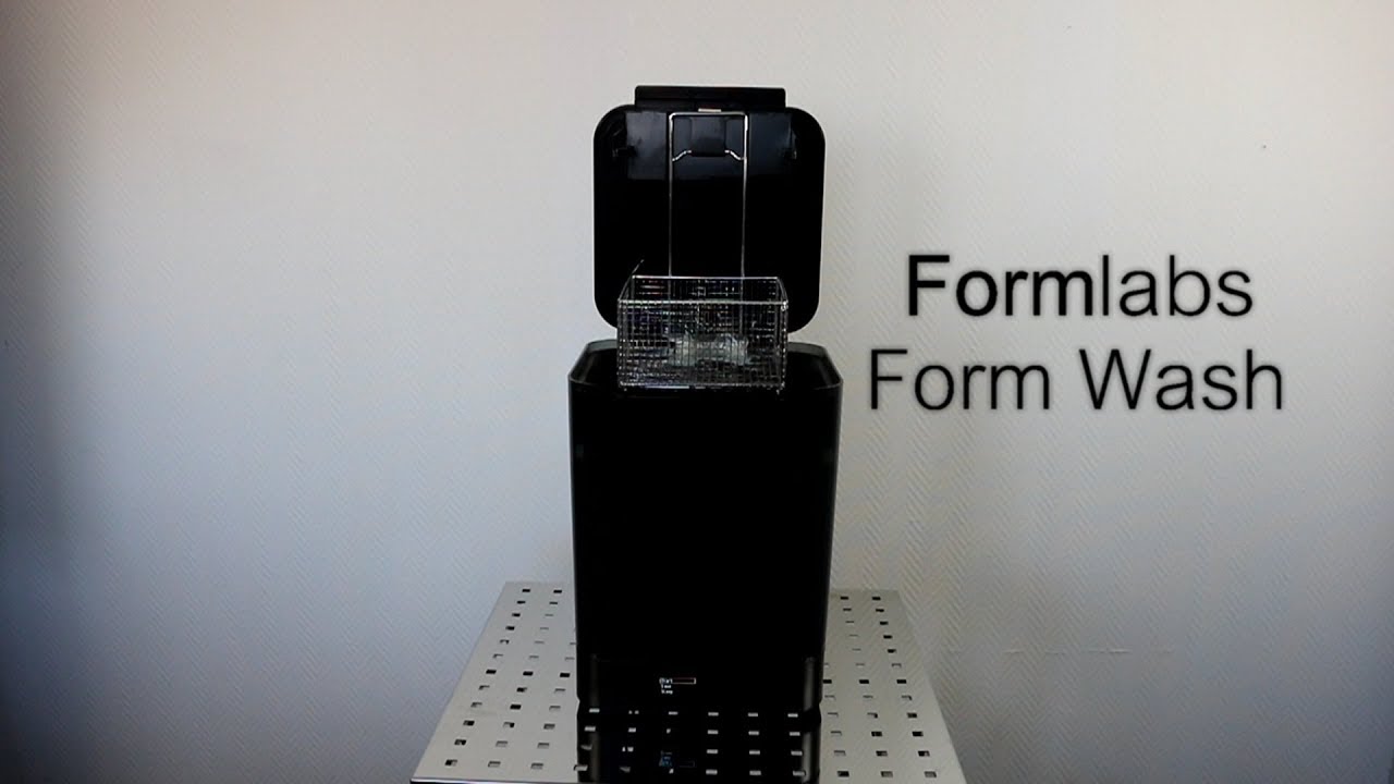 Обзор Form Wash. Устройство автоматической очистки от компании Formlabs