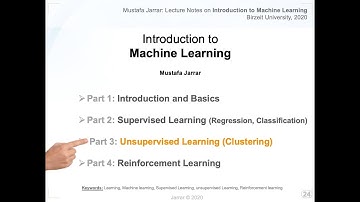 Introduction to Machine Learning P3/4