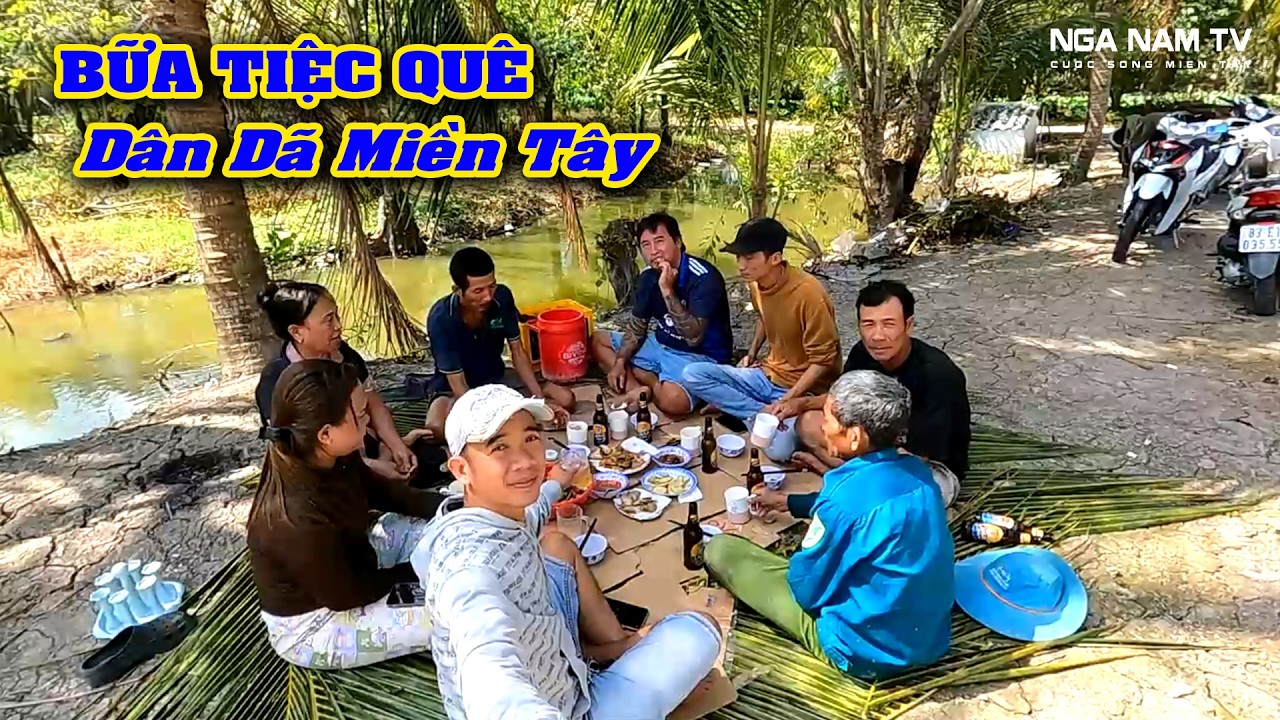 Đi Mua Mai Tết Và Bữa Tiệc Quê Đậm Chất Miền Tây/NGÃ NĂM TV