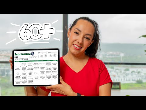 🗓️ Calendario SEPTIEMBRE 2025: Ejercicios para Adultos Mayores | Mariana Quevedo