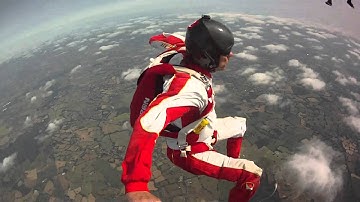 3-way with Rory & Trigger, Skydive Headcorn, 12-07-13