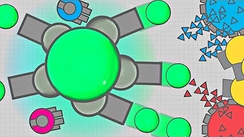 Diep.io THE NEW AUTO 3 TANK my first video!