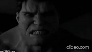 HULK 2003 SECOND TRANSFORMATION BLACK AND WHITE SLOW MOTION